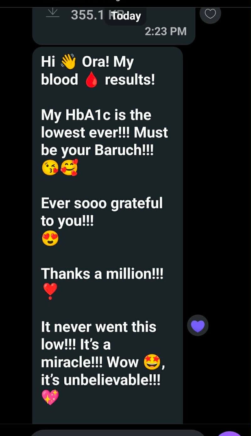 Member testimonial screenshot