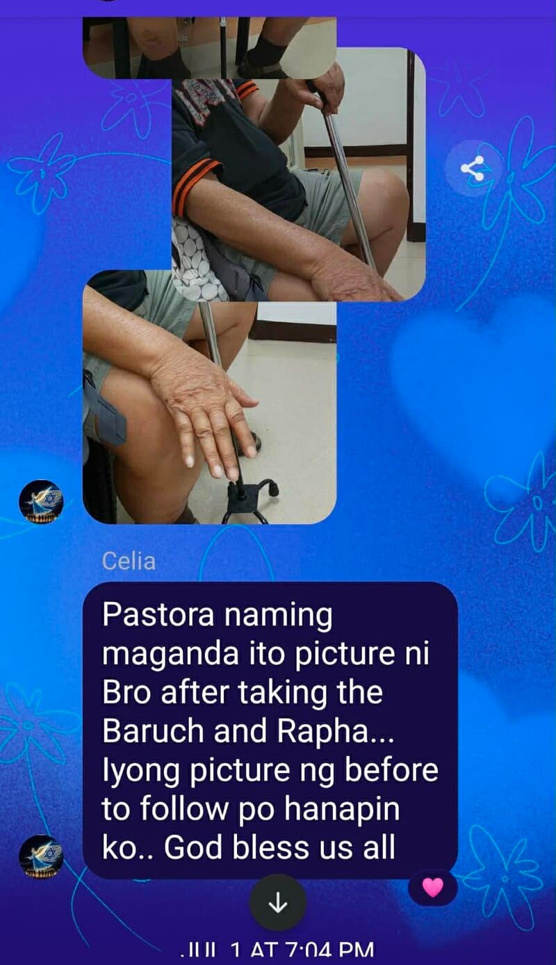 Member testimonial screenshot