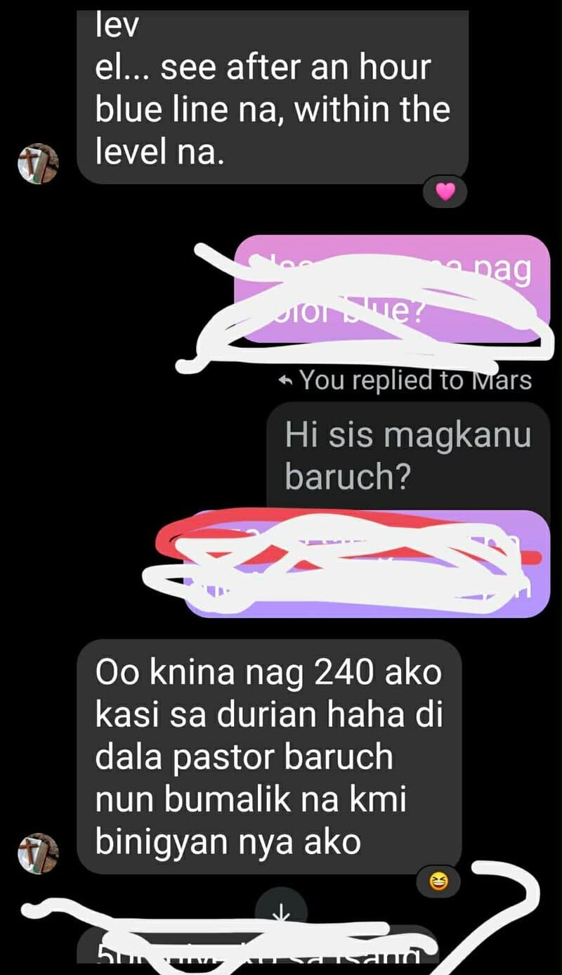 Member testimonial screenshot