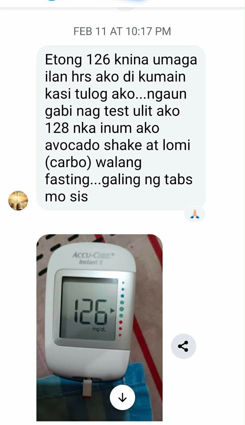 Member testimonial screenshot