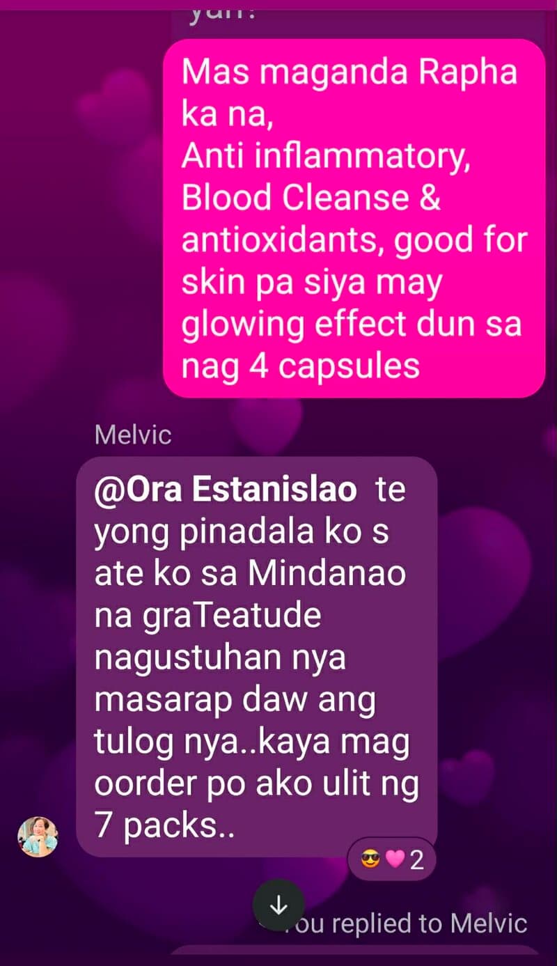 Member testimonial screenshot
