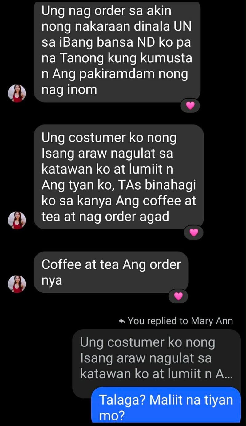 Member testimonial screenshot