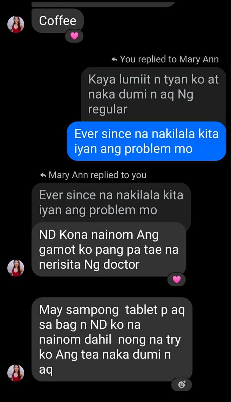 Member testimonial screenshot