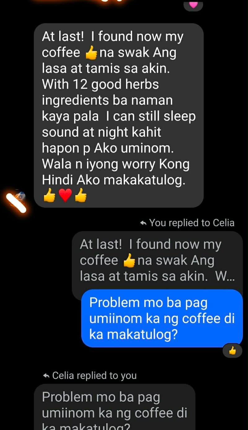 Member testimonial screenshot